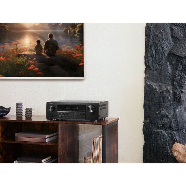 Main product image for Denon AVR-S670H 5.2 Channel Full 8K Ultra HD AV Receiver with 3D Audio 75 Watts per Channel245-4006